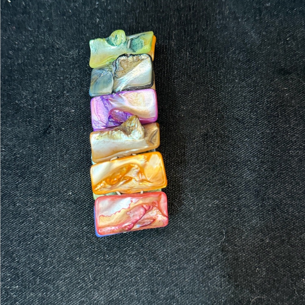 Source Unknown Multicolor Iridescent Bracelet